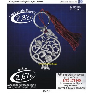 ΡΟΔΙ ΕΠΑΡΓΥΡΟ ΜΕ ΓΟΥΡΑΚΙΑ ΜΠΡΕΛΟΚ οικονομικα φθηνα γουρια 173140